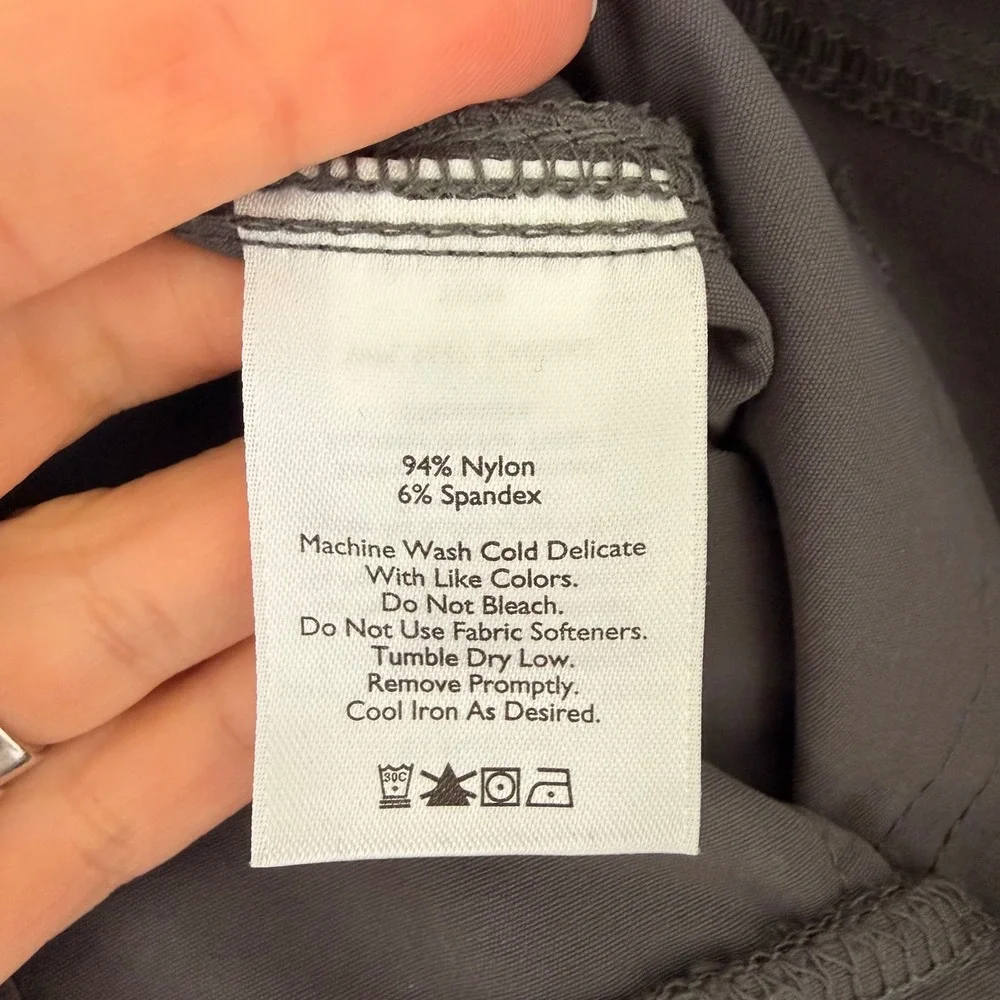 Eddie Bauer Hiking‎ Cargo Utility Pants (34x32) Gray Stretch Lightweight Flex